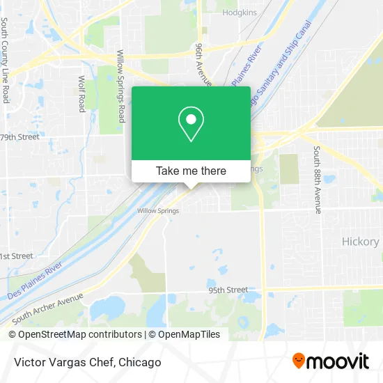 Victor Vargas Chef map