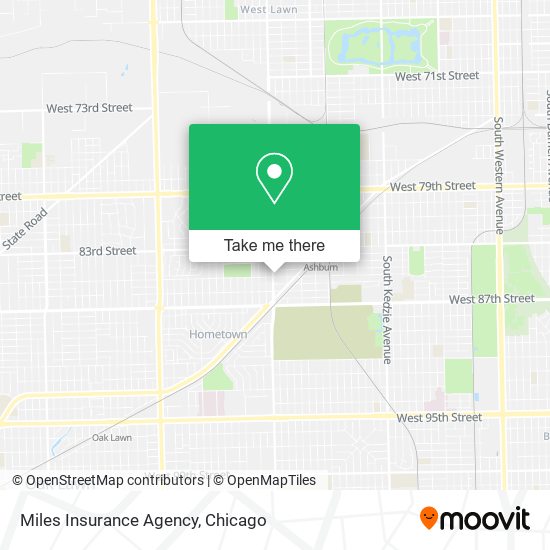 Miles Insurance Agency map