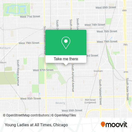 Mapa de Young Ladies at All Times