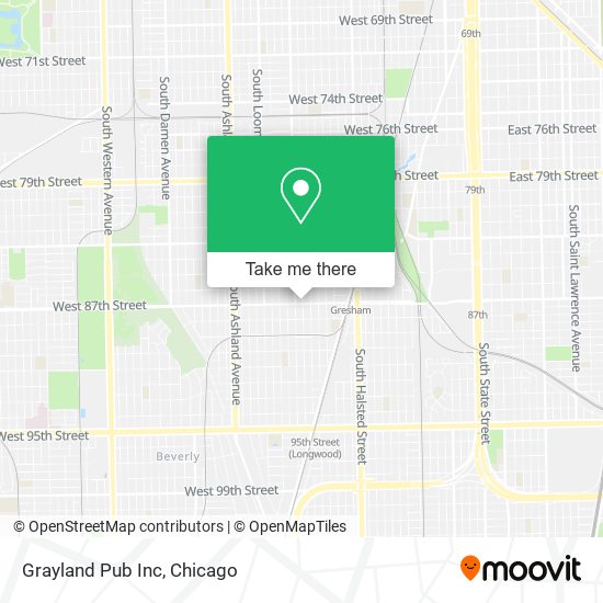 Grayland Pub Inc map