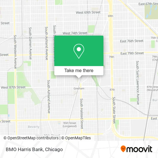 BMO Harris Bank map
