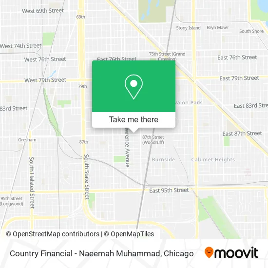 Country Financial - Naeemah Muhammad map