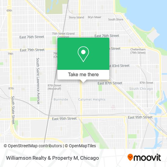 Williamson Realty & Property M map