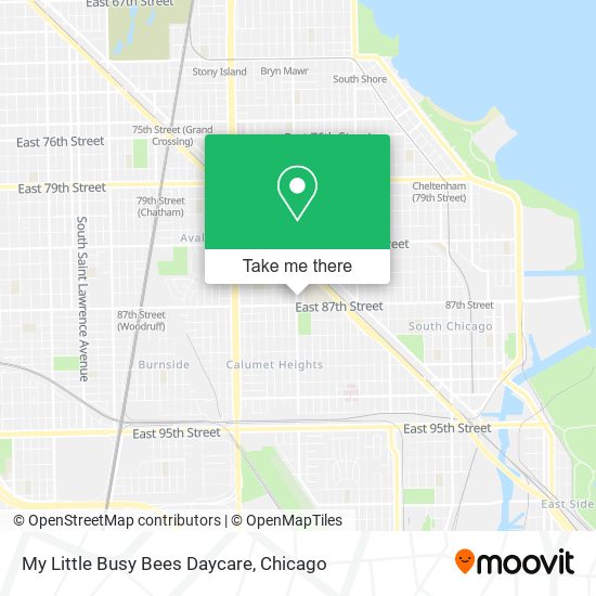 My Little Busy Bees Daycare map