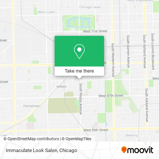 Immaculate Look Salon map