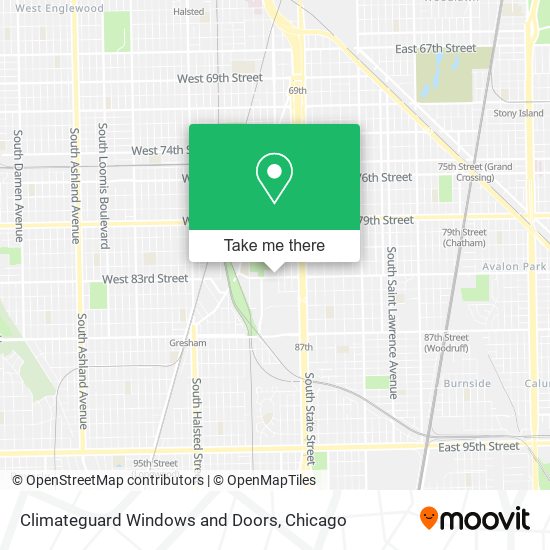 Mapa de Climateguard Windows and Doors