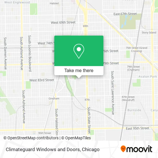 Mapa de Climateguard Windows and Doors