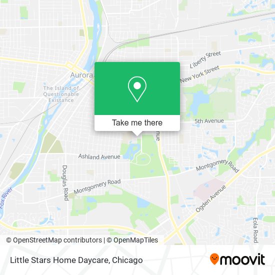 Little Stars Home Daycare map
