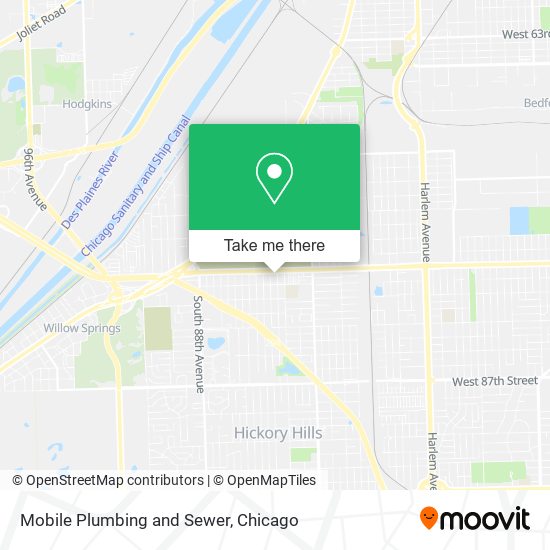 Mobile Plumbing and Sewer map
