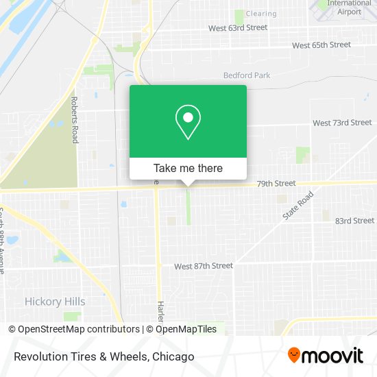 Revolution Tires & Wheels map