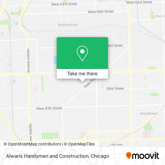 Alwan's Handymen and Construction map