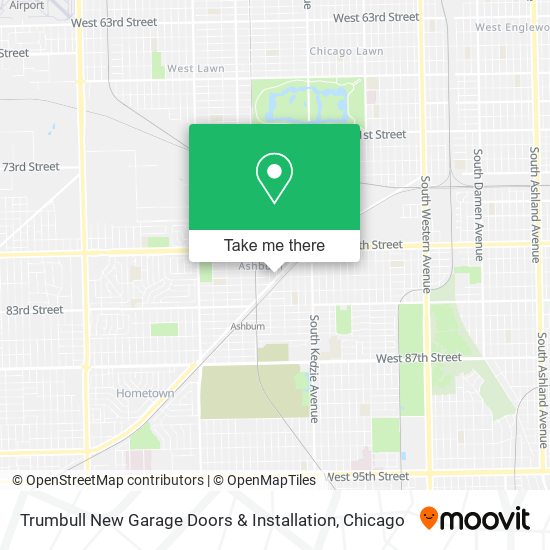 Mapa de Trumbull New Garage Doors & Installation
