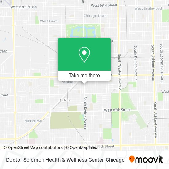 Mapa de Doctor Solomon Health & Wellness Center
