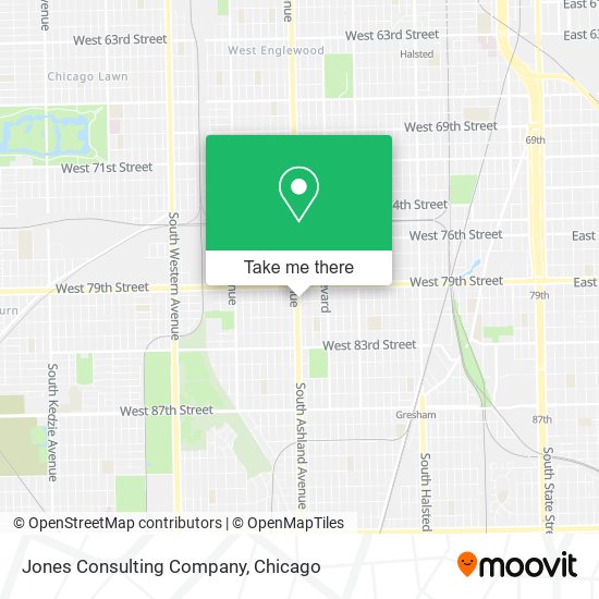 Jones Consulting Company map