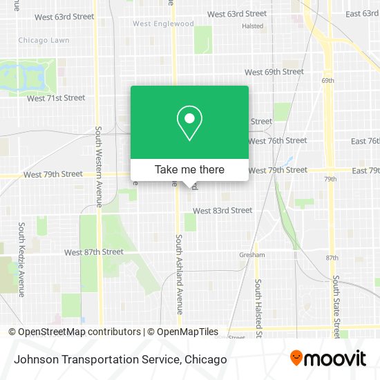 Mapa de Johnson Transportation Service