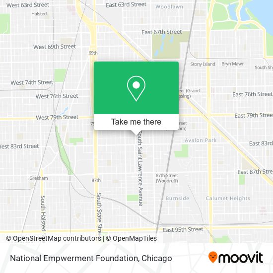 National Empwerment Foundation map