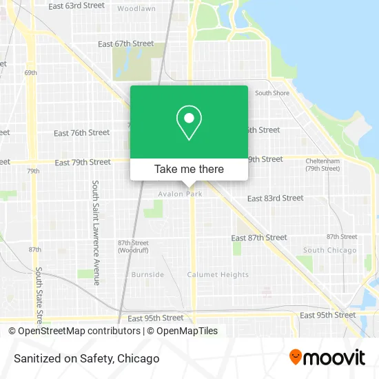 Sanitized on Safety map