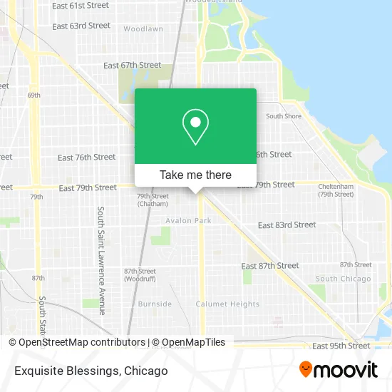 Exquisite Blessings map