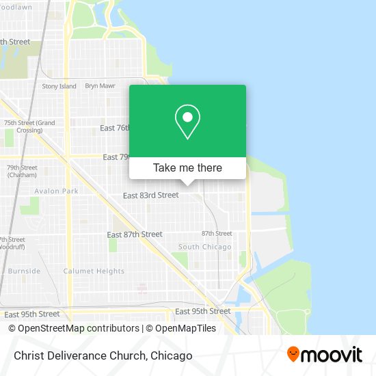 Christ Deliverance Church map