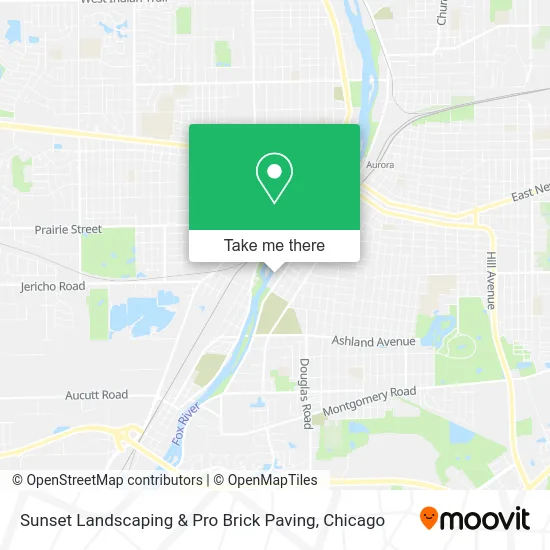 Sunset Landscaping & Pro Brick Paving map