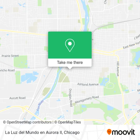 La Luz del Mundo en Aurora Il map