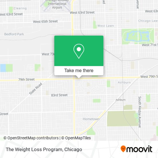 The Weight Loss Program map