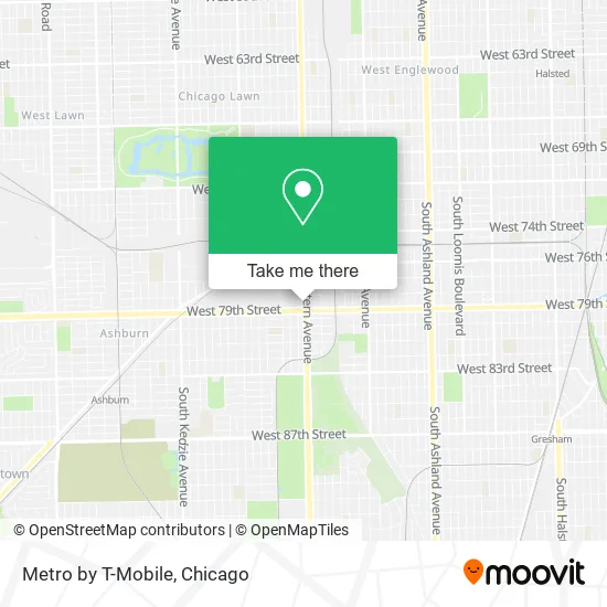 Metro by T-Mobile map