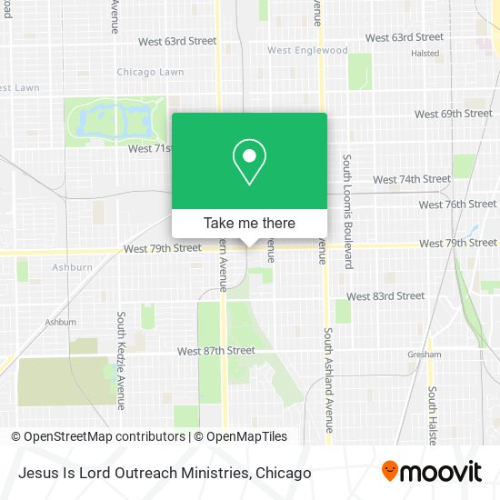 Mapa de Jesus Is Lord Outreach Ministries