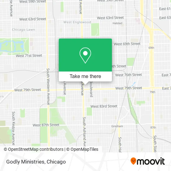 Godly Ministries map