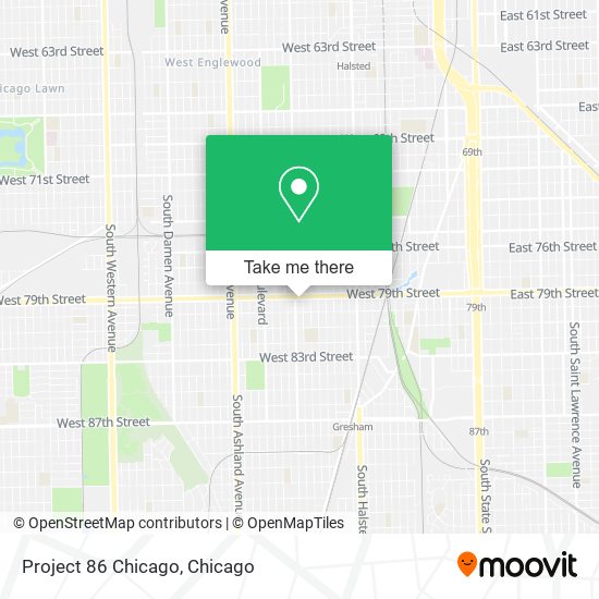 Project 86 Chicago map