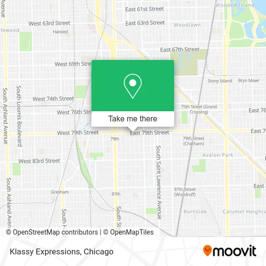 Klassy Expressions map