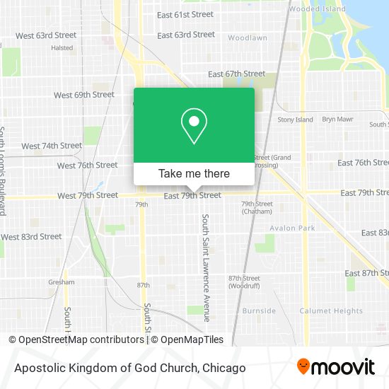 Mapa de Apostolic Kingdom of God Church