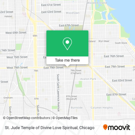 St. Jude Temple of Divine Love Spiritual map