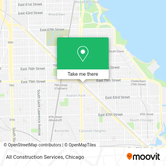 All Construction Services map