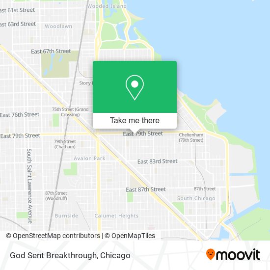 Mapa de God Sent Breakthrough