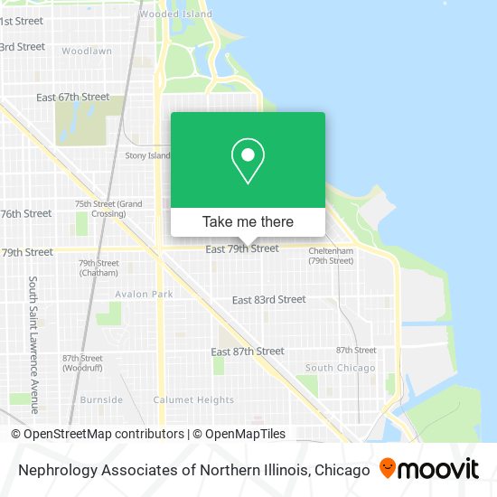 Nephrology Associates of Northern Illinois map