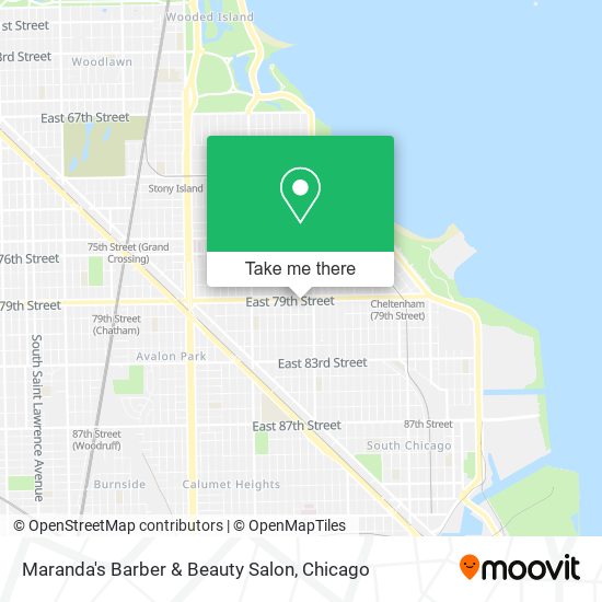 Maranda's Barber & Beauty Salon map