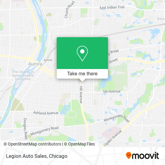 Legion Auto Sales map