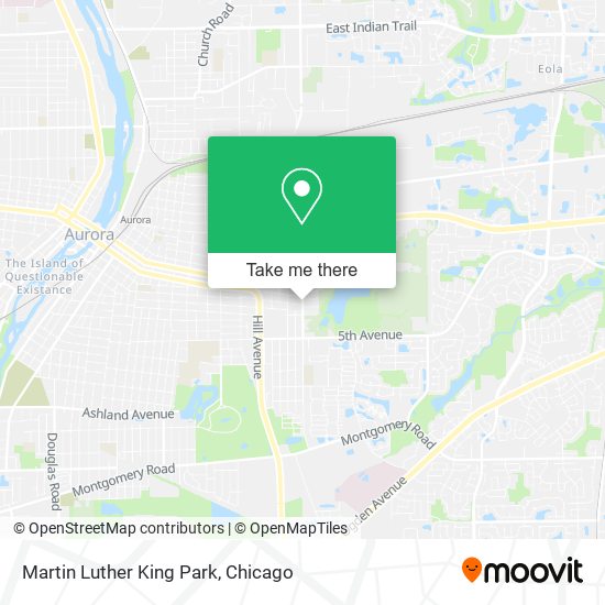 Martin Luther King Park map