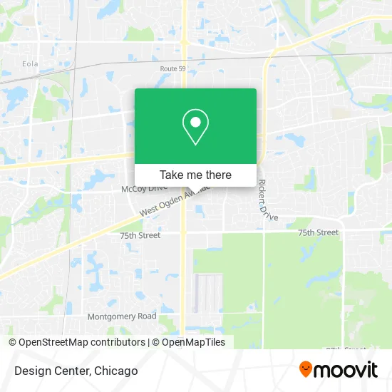 Mapa de Design Center