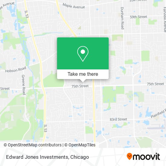 Edward Jones Investments map