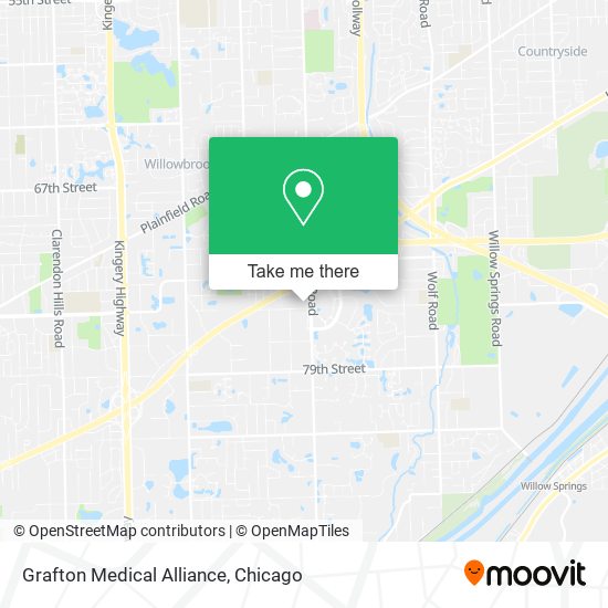 Grafton Medical Alliance map