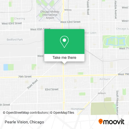 Pearle Vision map
