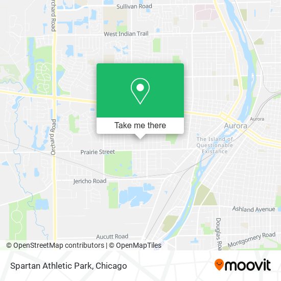 Mapa de Spartan Athletic Park