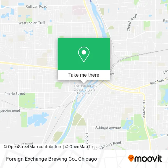 Foreign Exchange Brewing Co. map