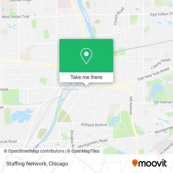 Staffing Network map