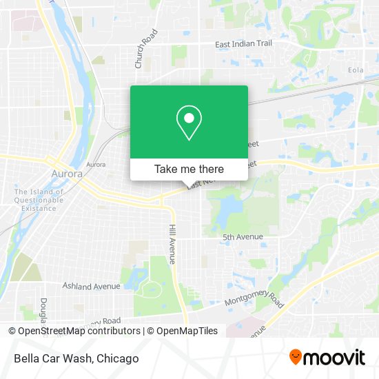 Bella Car Wash map