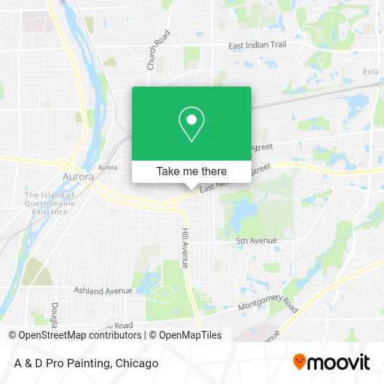 A & D Pro Painting map