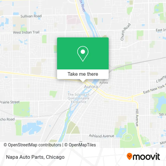 Napa Auto Parts map