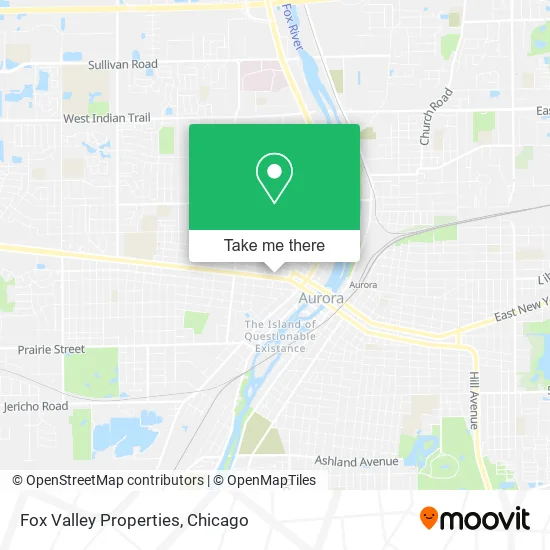 Fox Valley Properties map